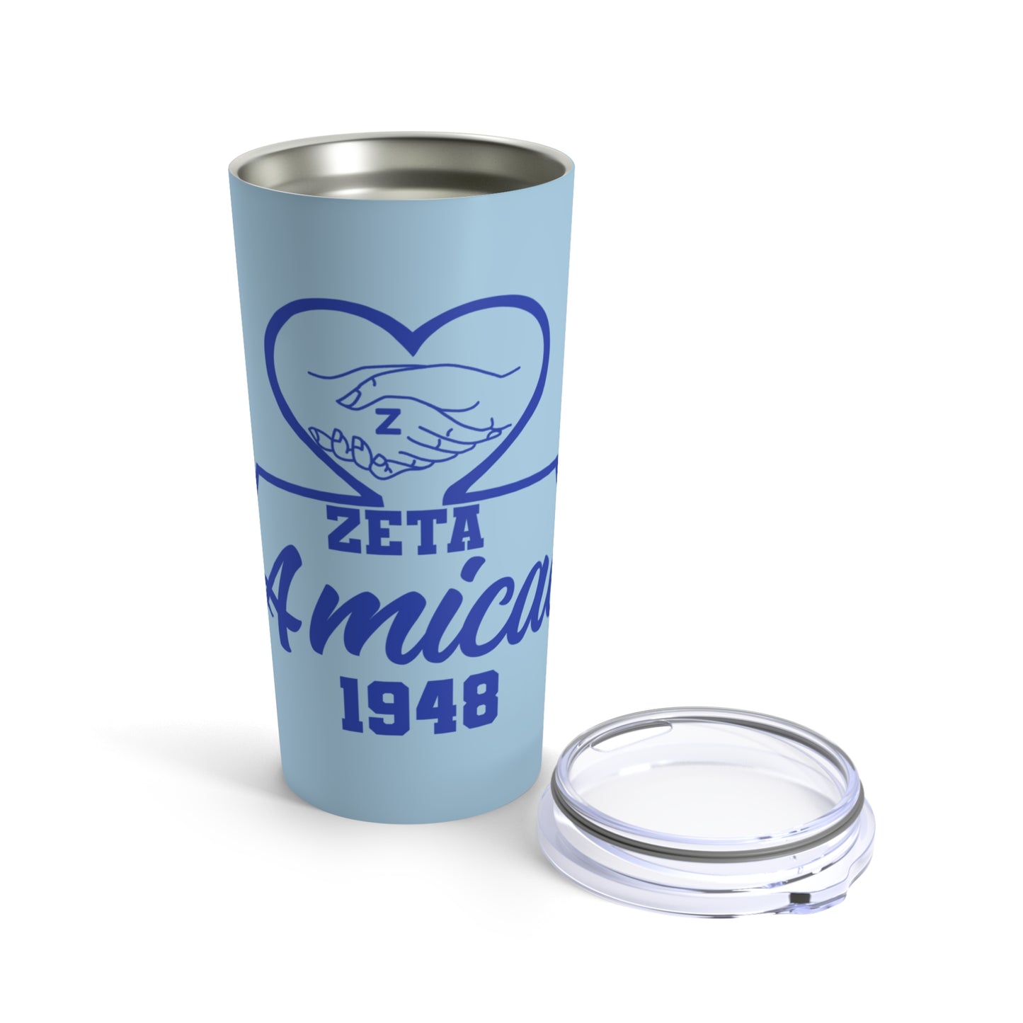 Tumbler ~ Zeta Amicae "Heart Rate" 20oz