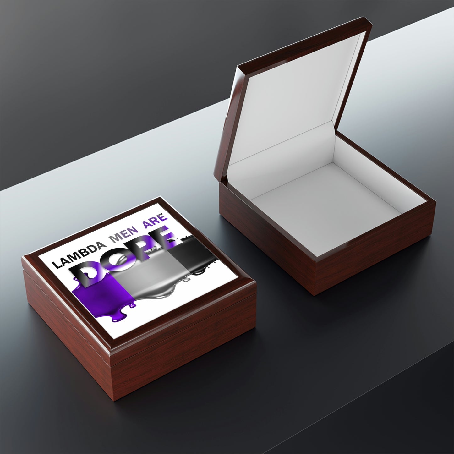 Jewelry Box - Lambda Men are DOPE
