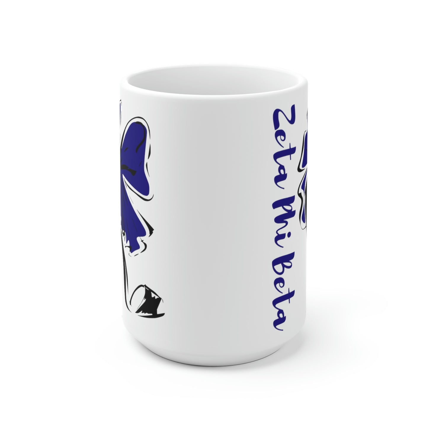 Zeta Phi Beta (High Heel) Ceramic Mug