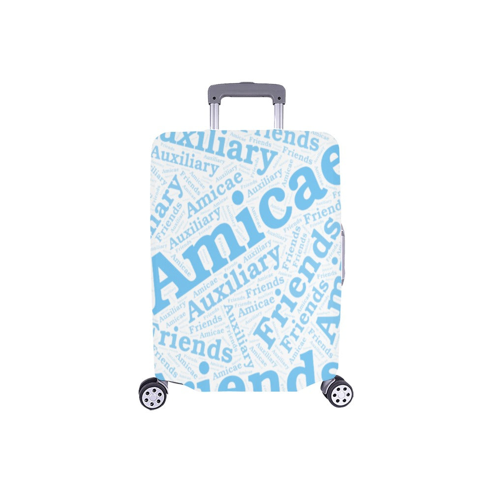 Luggage Cover ~ Amicae "Word Art"