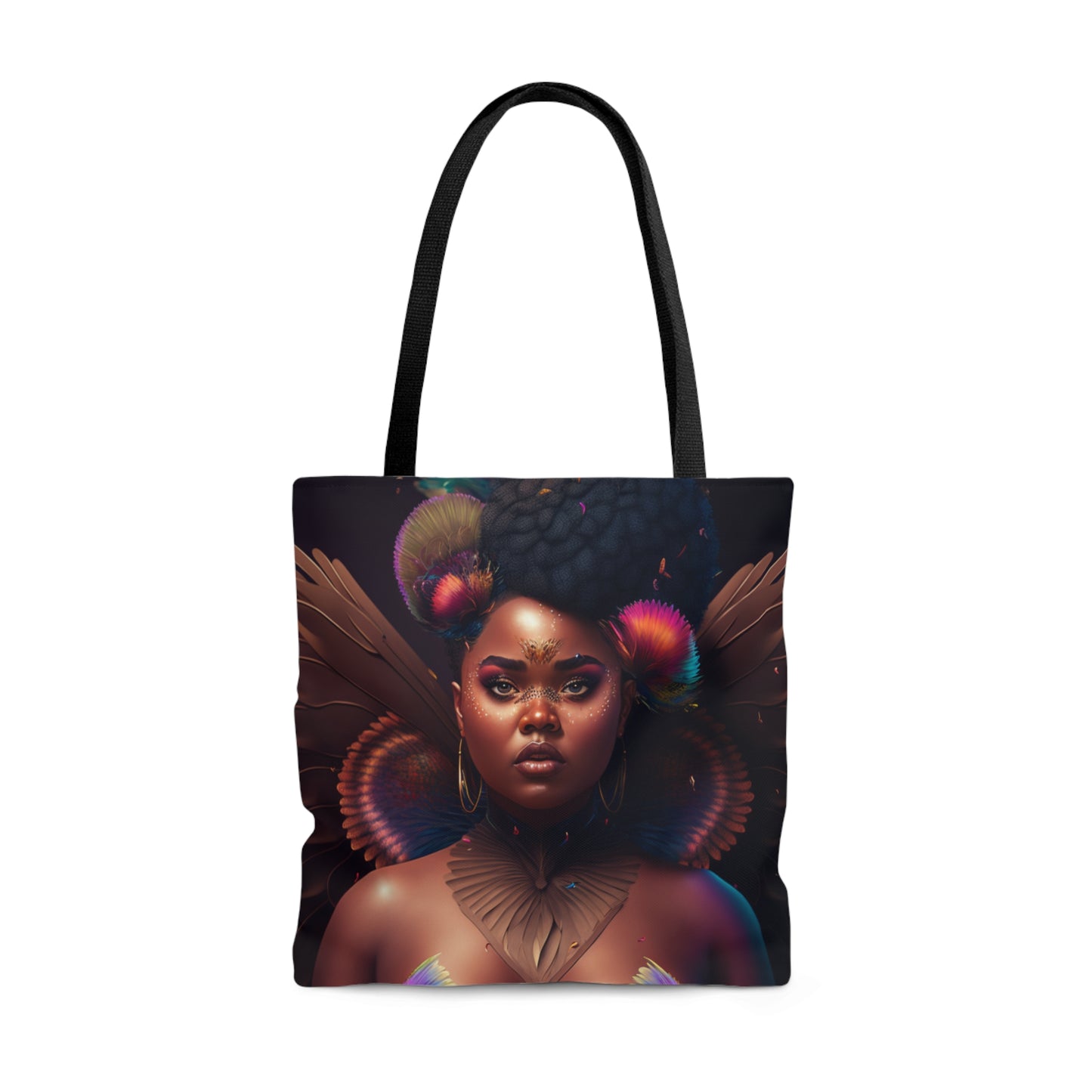 Feathered Melanin 6 Tote Bag