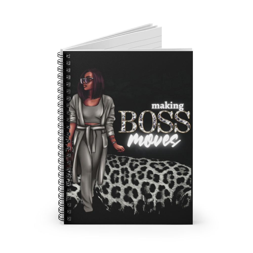 BOSS Moves Spiral Notebook