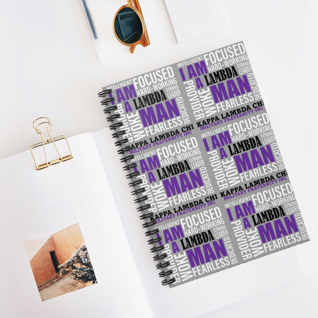 KLC I Am Spiral Notebook