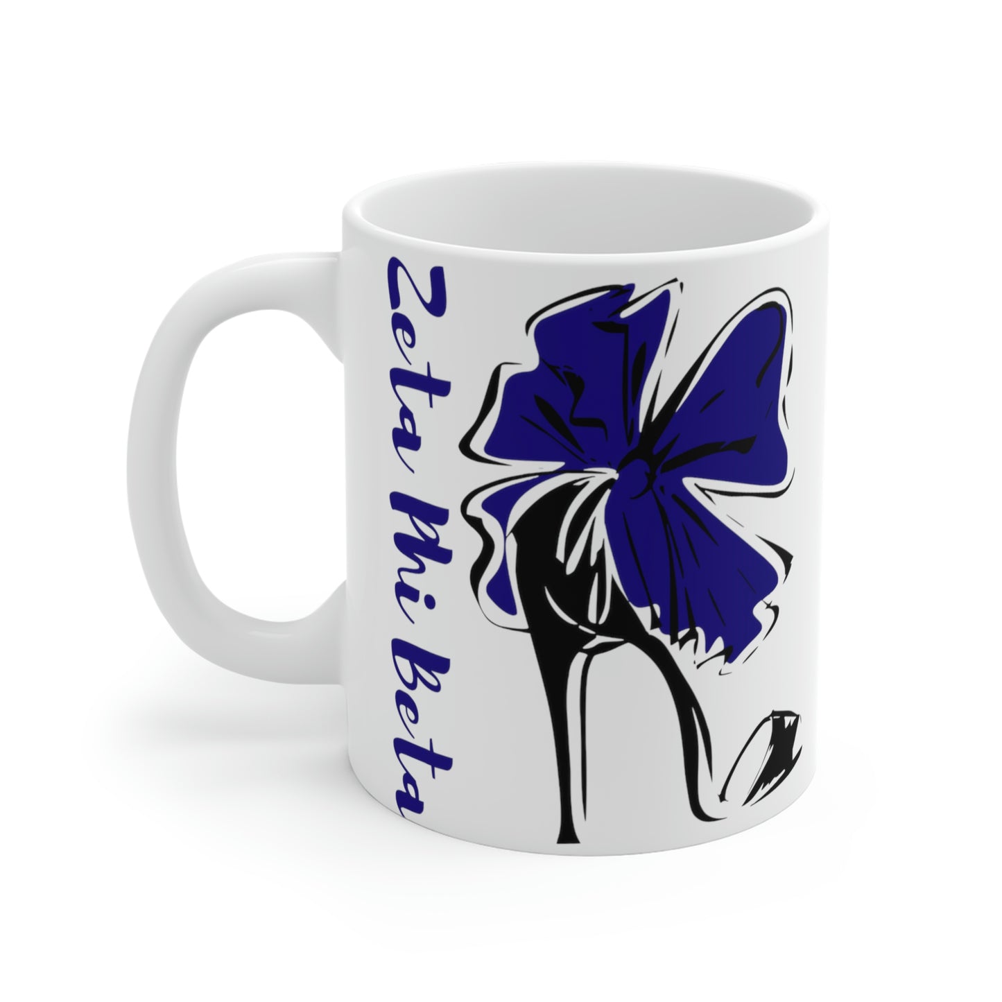 Zeta Phi Beta (High Heel) Ceramic Mug