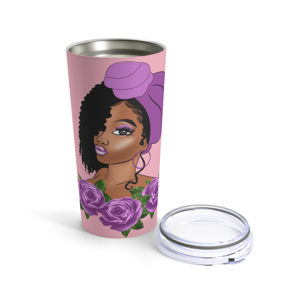 Beauty & Purple Rose 20oz