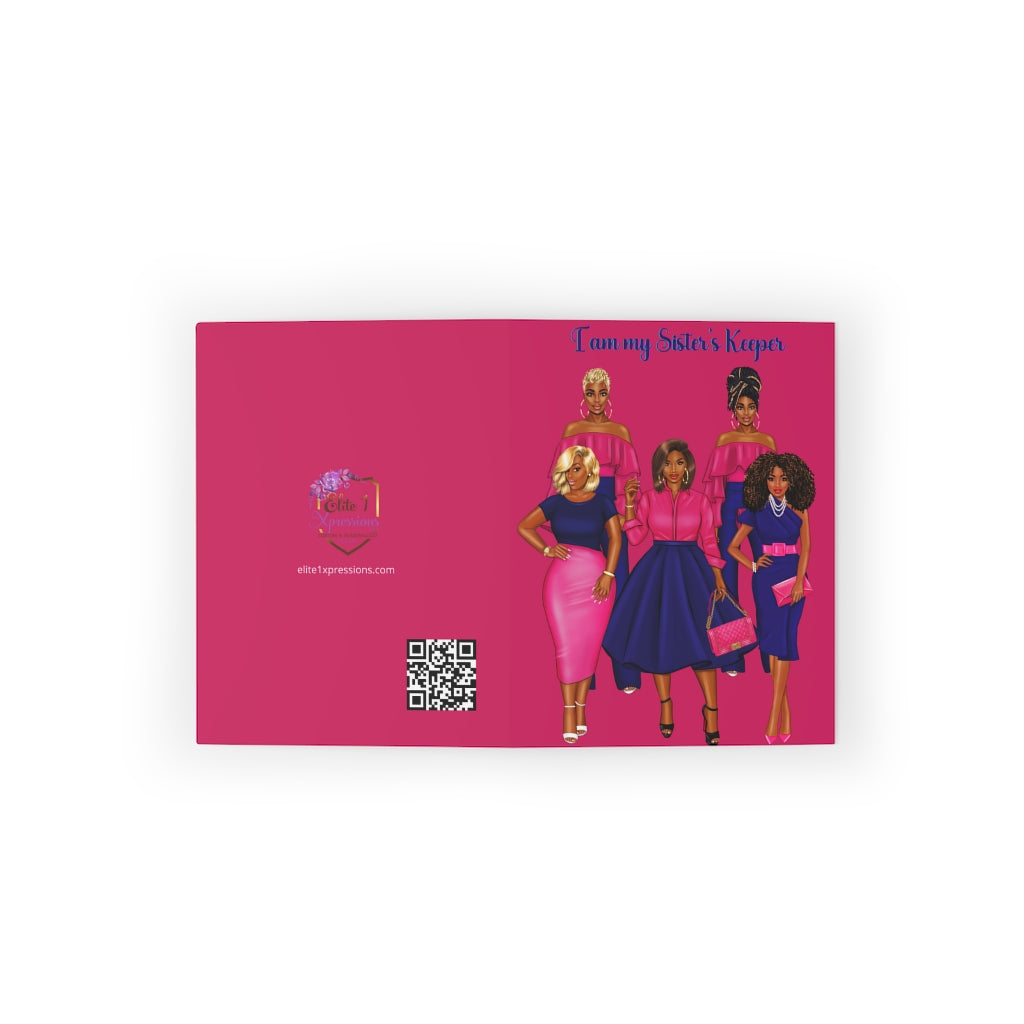 Greeting cards ~ Fuchsia (8, 16, 24 pcs)