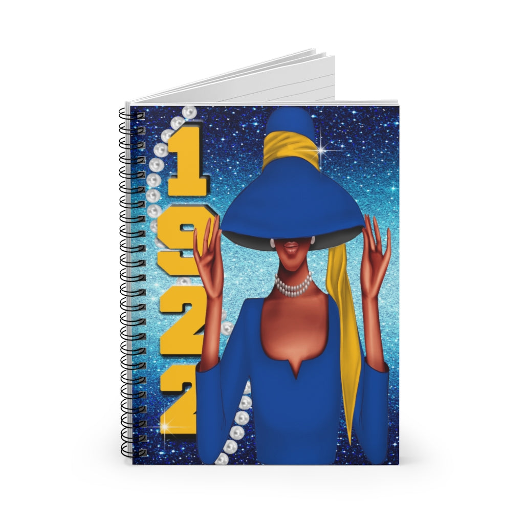 1922 & Pearls Spiral Notebook