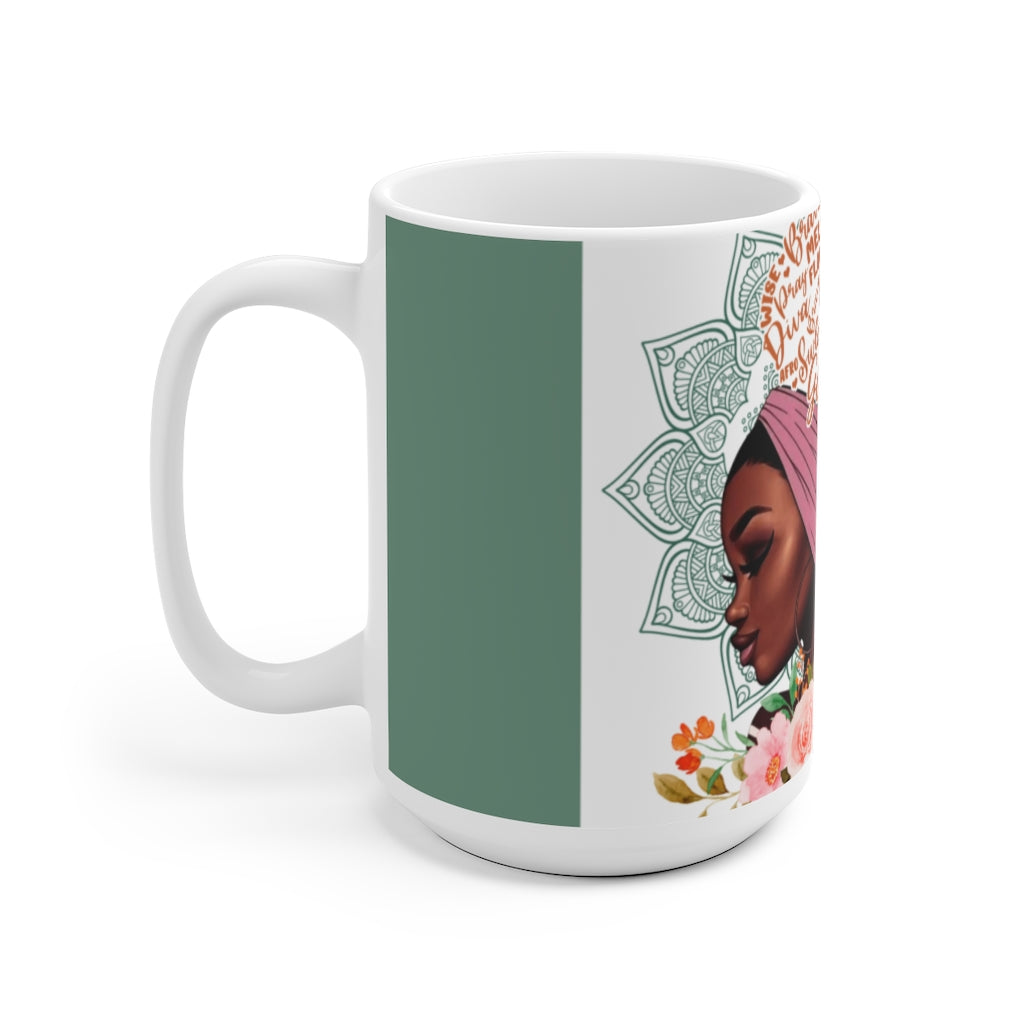 Blessed (Green) Ceramic Mug