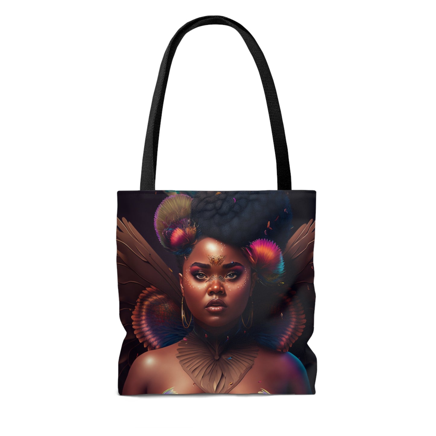 Feathered Melanin 6 Tote Bag