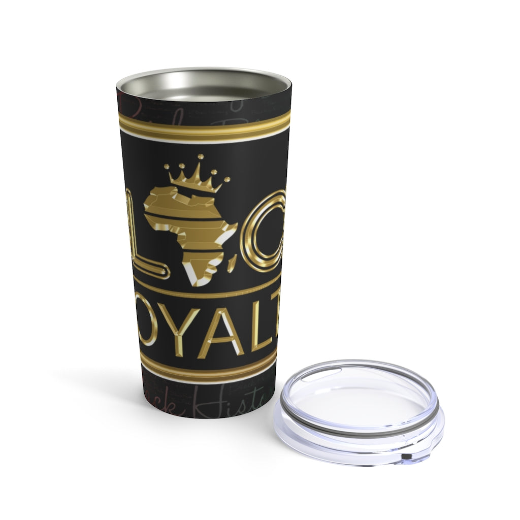 Black Royalty (Black) Tumbler 20oz