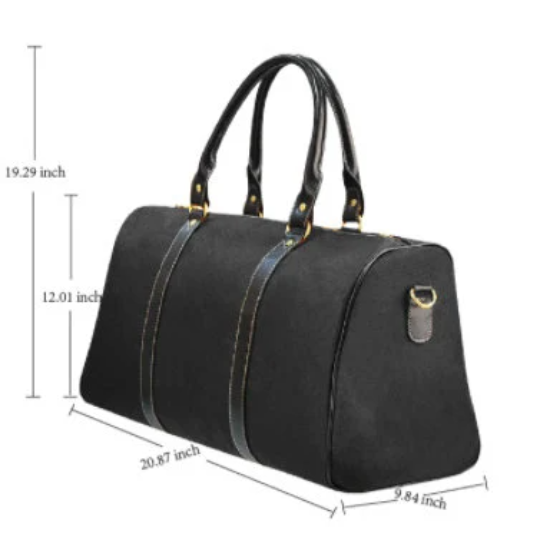 100% SGRHO Travel Bag - Black Handle