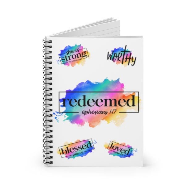 Redeemed (Ephesians 1:17) Set (Coffee mug & Journal)