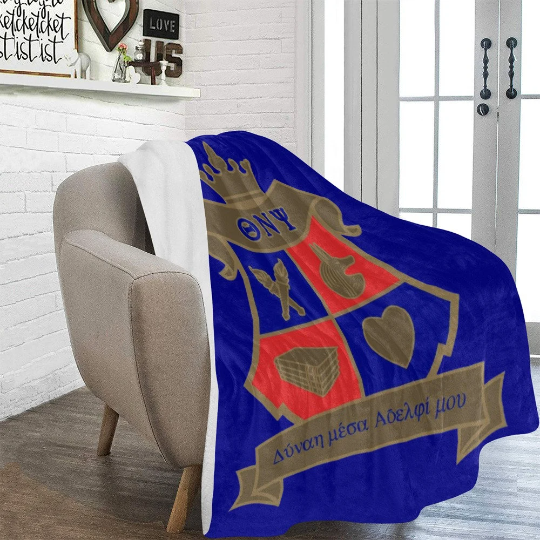 Theta Nu Psi Fleece Blanket