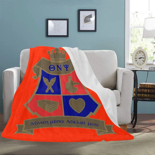 Theta Nu Psi Fleece Blanket