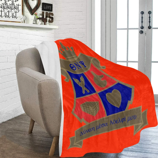 Theta Nu Psi Fleece Blanket