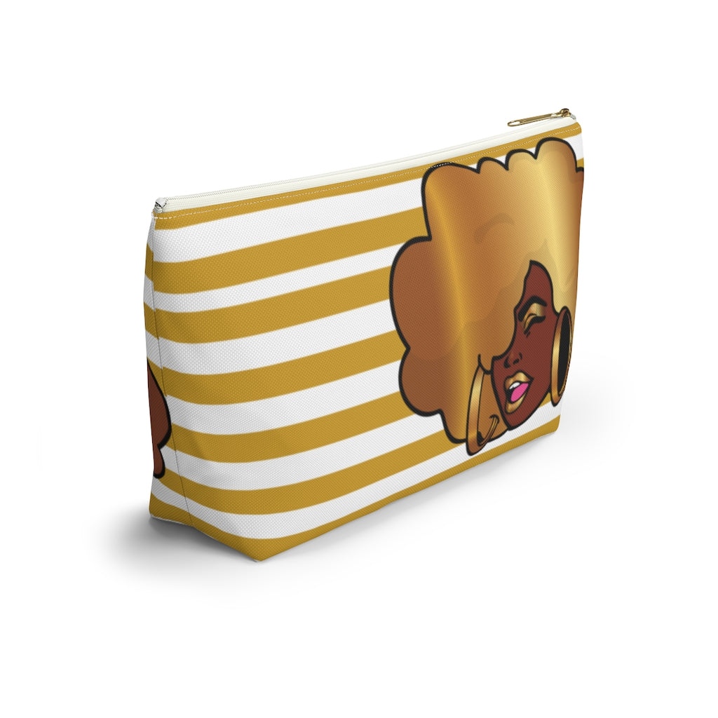 Living My Best Life Accessory Pouch w T-bottom