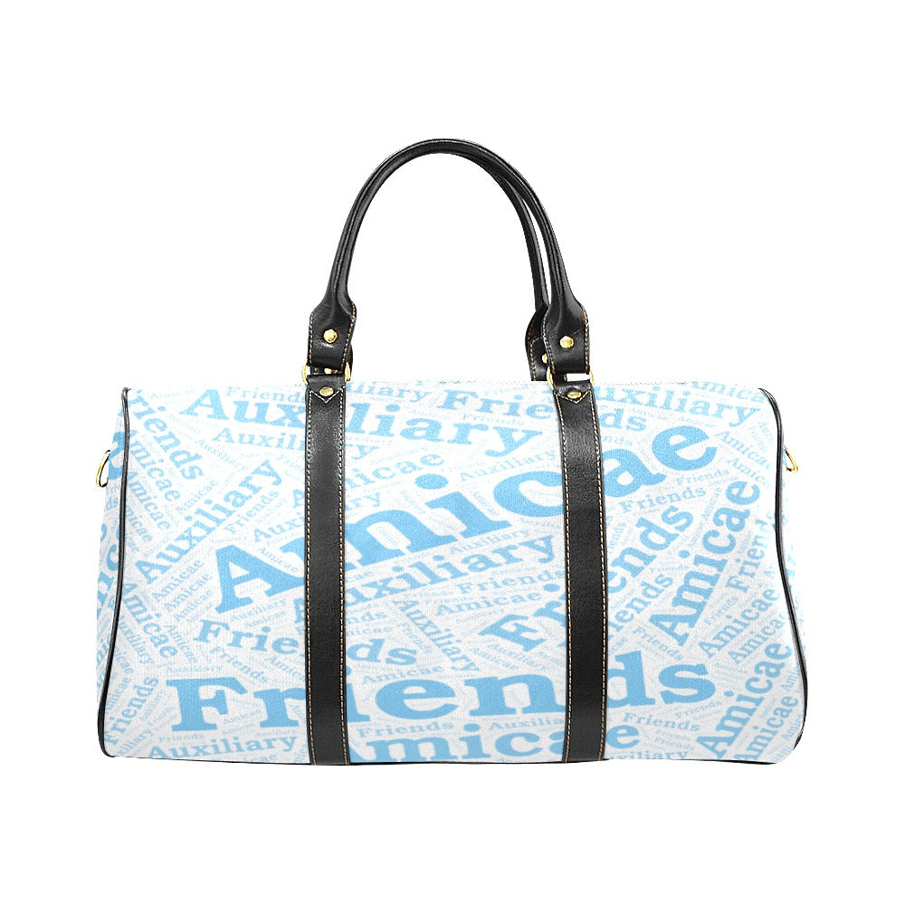 Travel Bag ~ Amicae "Word Art"