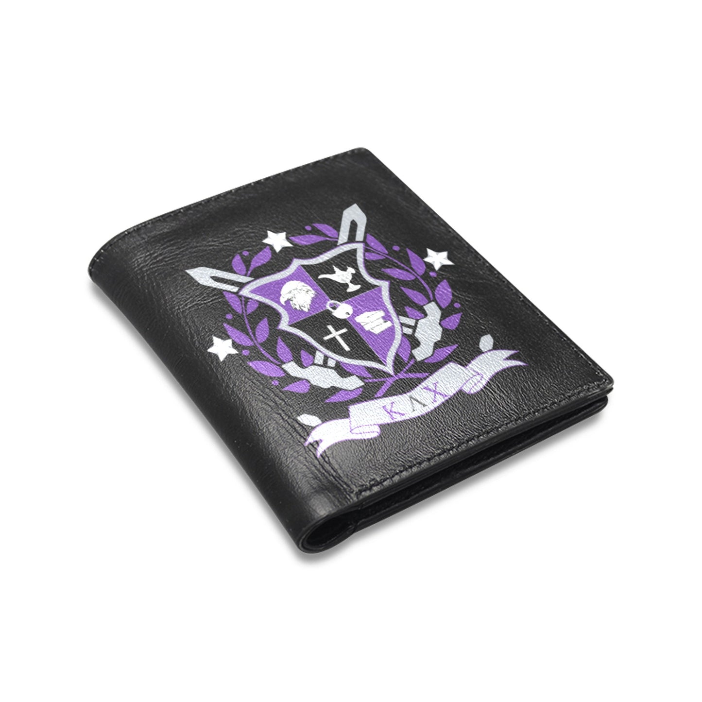 Men's Leather Wallet ~ Kappa Lambda Chi (KLC)