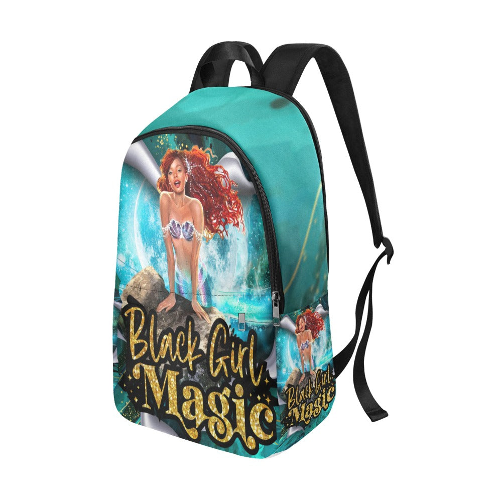 Black Girl Magic Mermaid Backpack