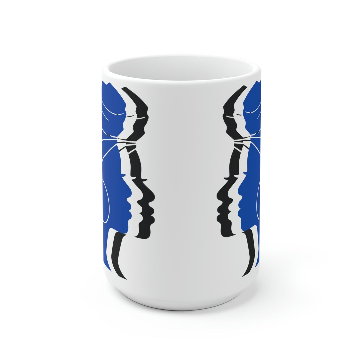 Zeta Phi Beta Silhouette Ceramic Mug
