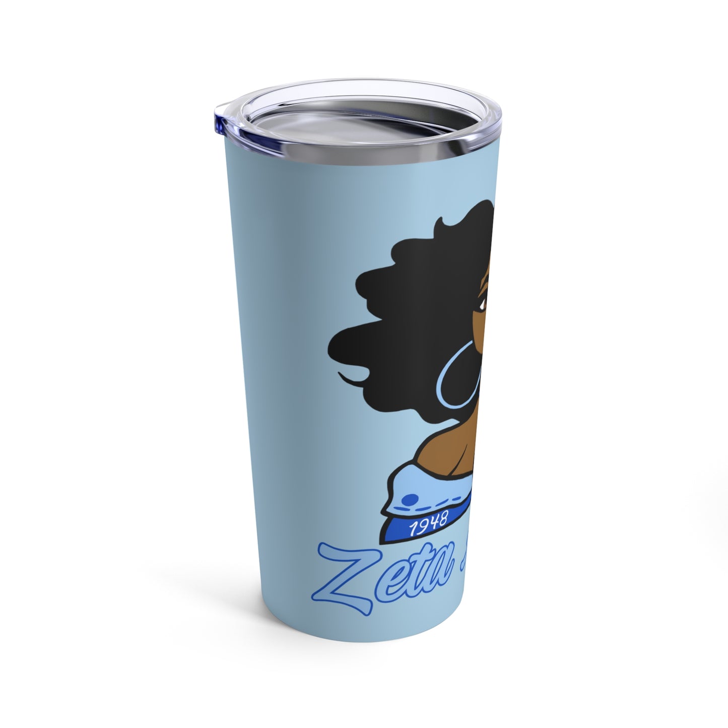 Tumbler ~ Zeta Amicae "I See You" 20oz