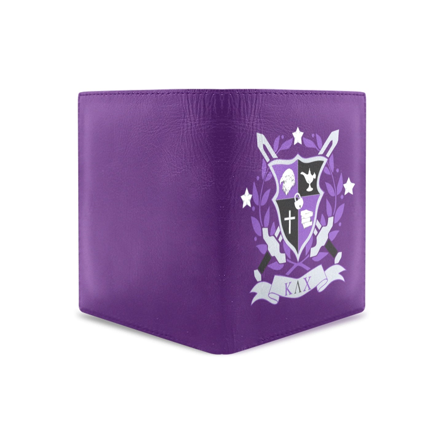Men's Leather Wallet ~ Kappa Lambda Chi (KLC)