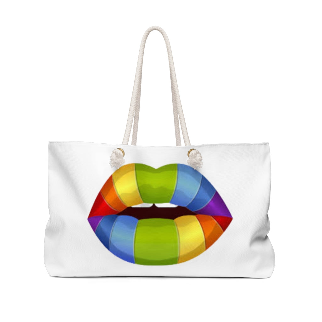 Colorful Love Weekender Bag