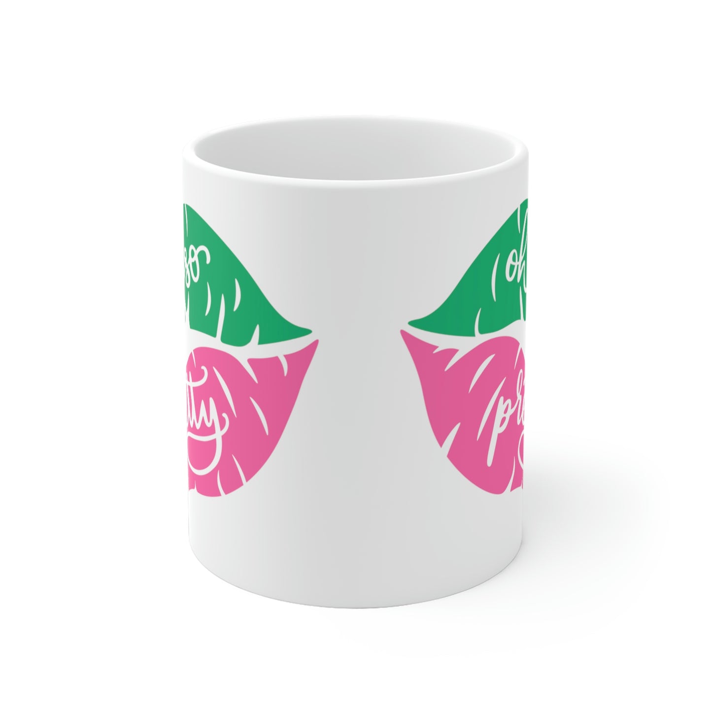 Pretty Girl Lips Ceramic Mug