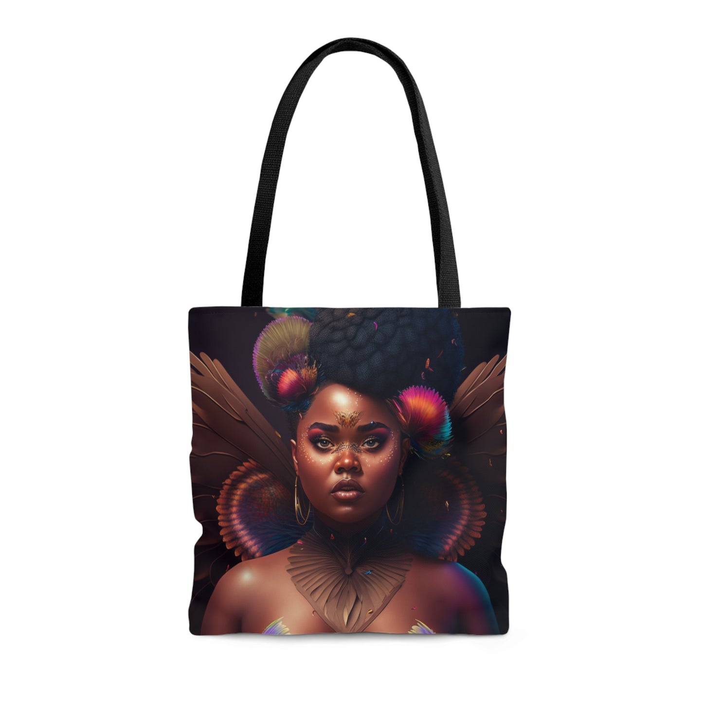 Feathered Melanin 6 Tote Bag