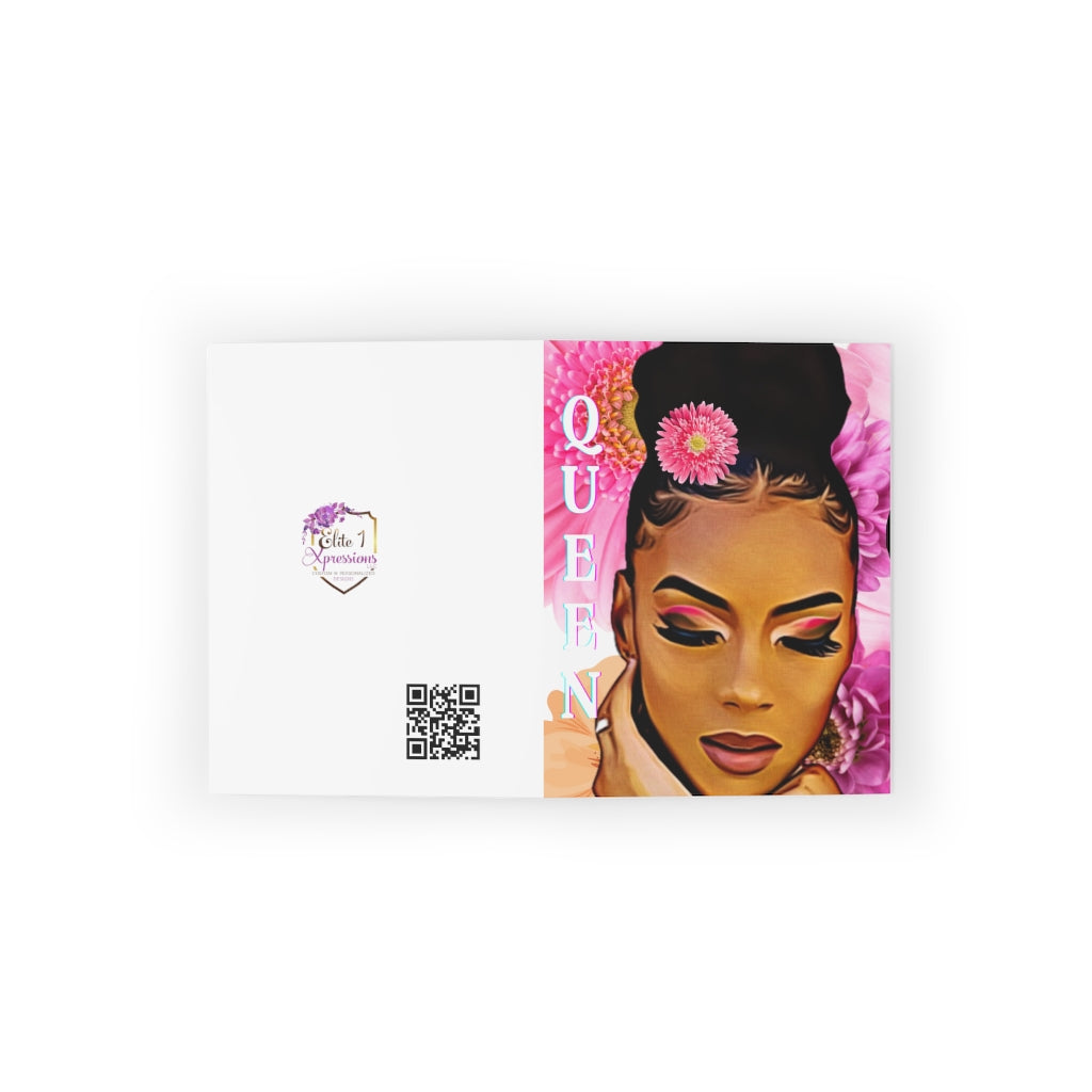 Queen (Pink) Greeting cards (8, 16, 24 pcs)