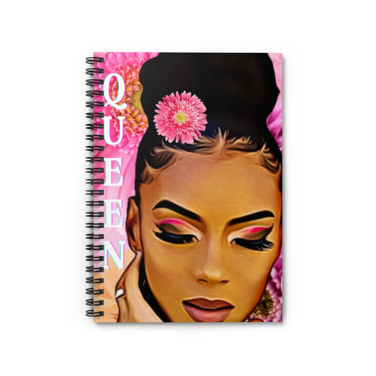 Queen Spiral Notebook