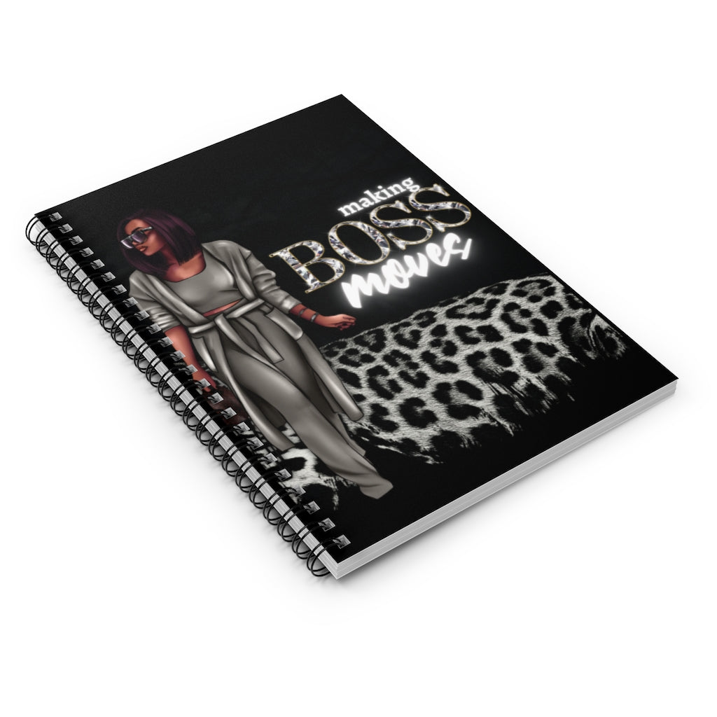 BOSS Moves Spiral Notebook