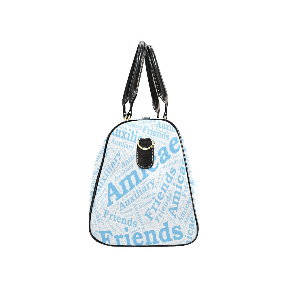 Travel Bag ~ Amicae "Word Art"