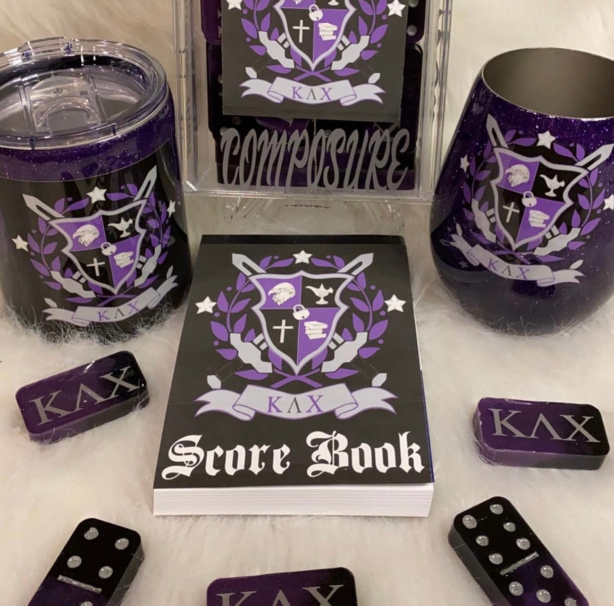Custom Dominoes - Kappa Lambda Chi