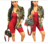 Camouflage Patch Jacket ~ GOD is the Plug