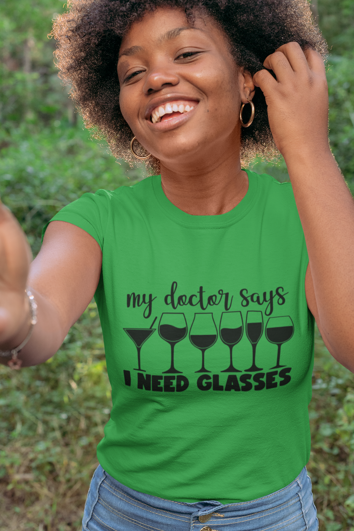 Dr. Says "I Need Glasses"