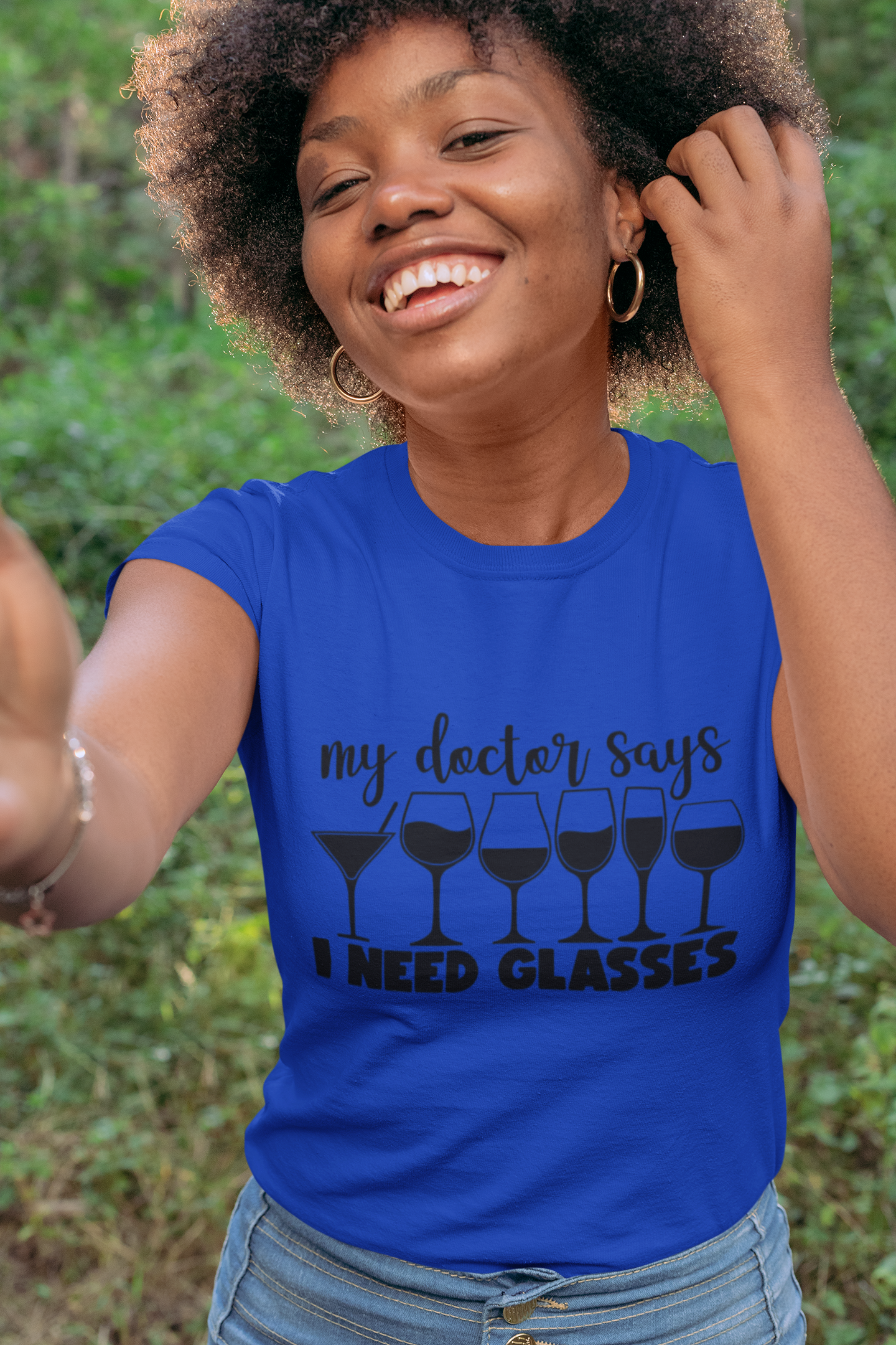 Dr. Says "I Need Glasses"