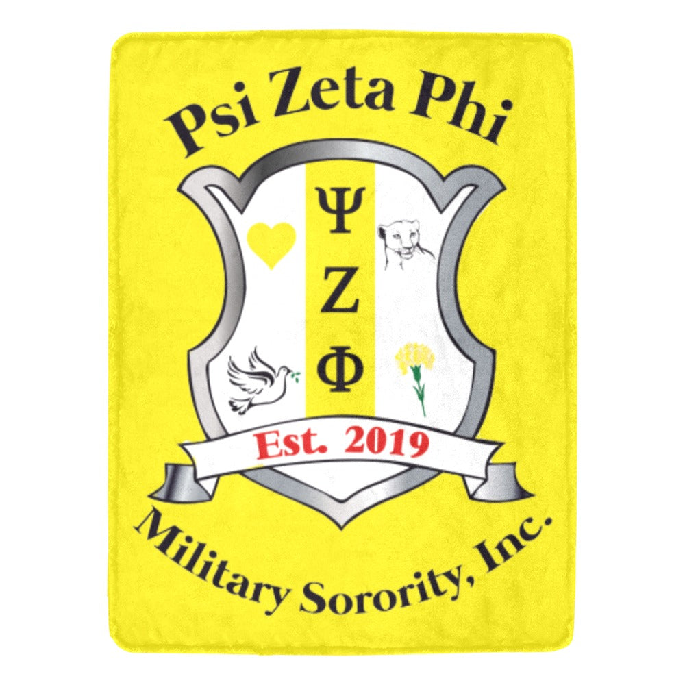 Fleece Blanket ~ Psi Zeta Phi