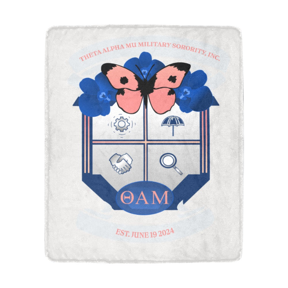 Theta Alpha Mu Fleece Blanket