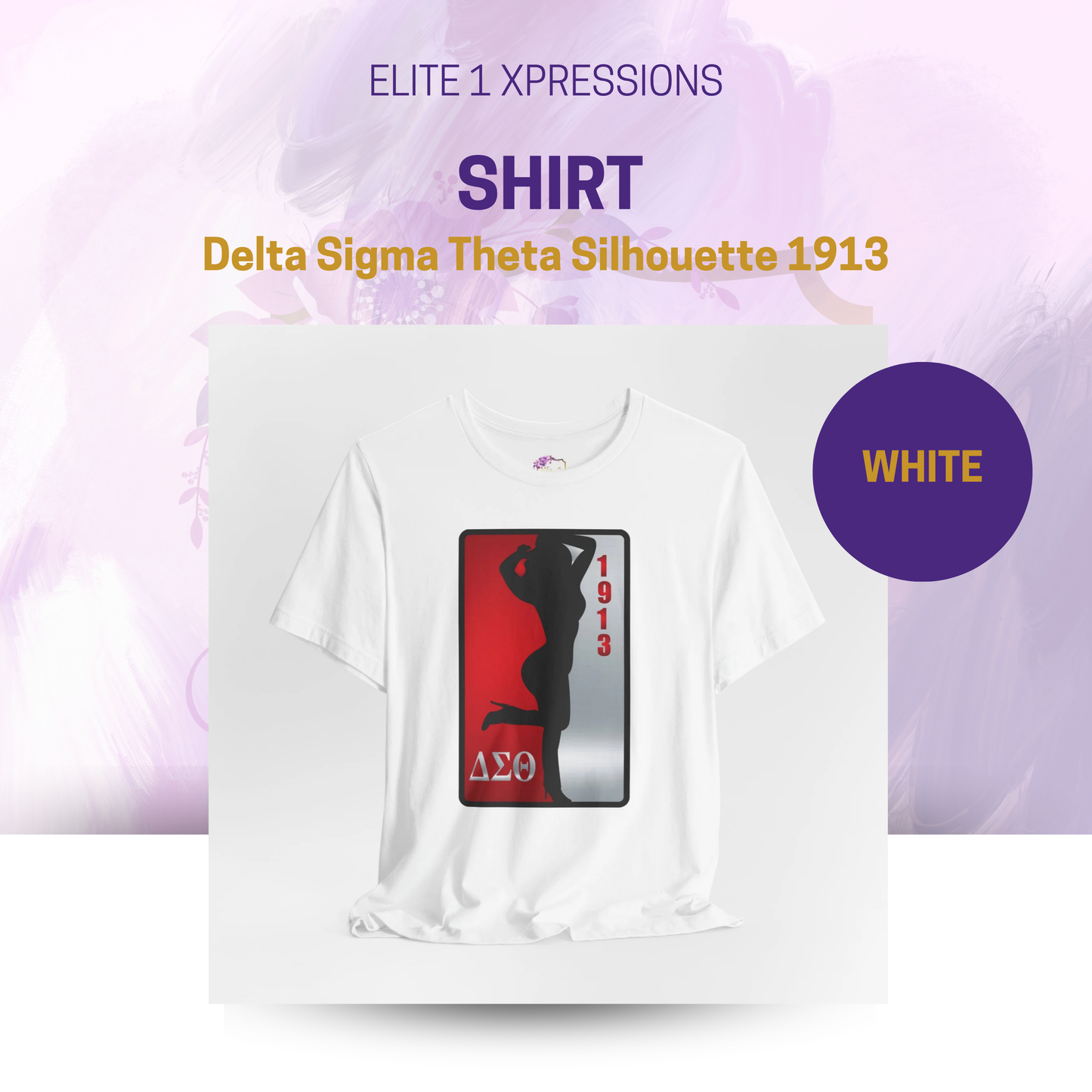 Delta Sigma Theta Silhouette 1913 Shirt