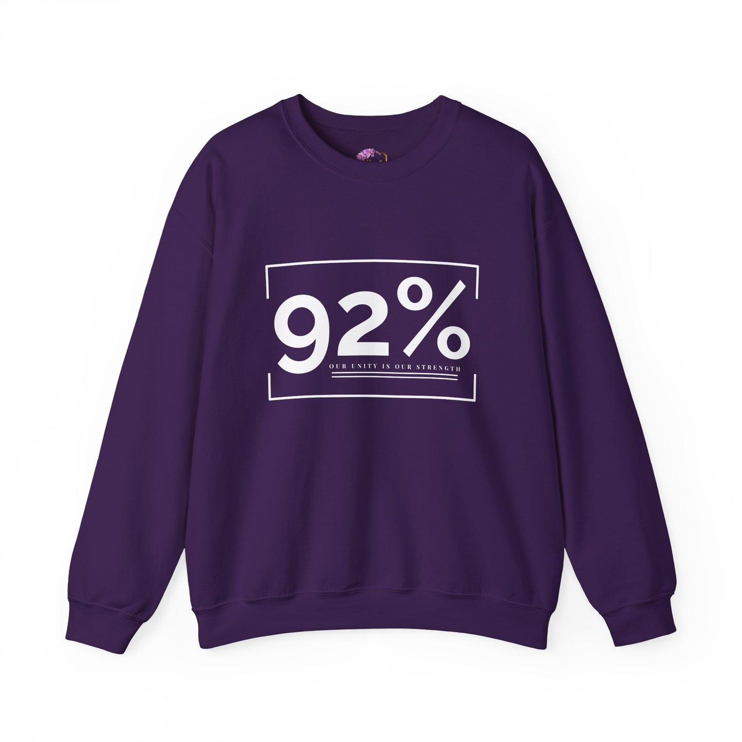 92% Women Crewneck Sweatshirt