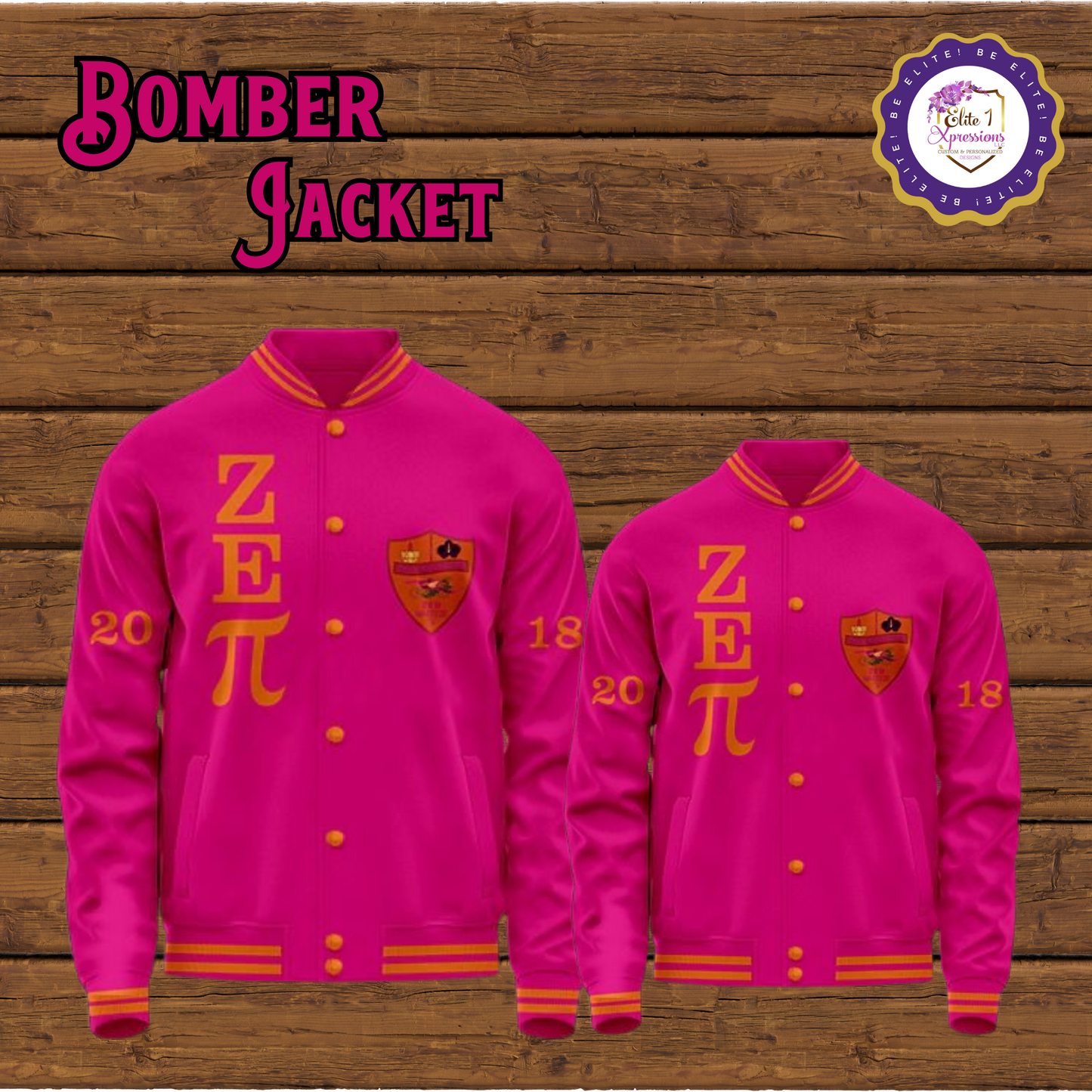 Bomber Jacket ~ Zeta Epsilon Pi