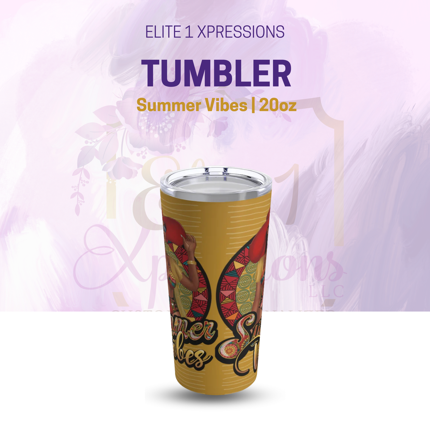 Summer Vibes Tumbler 20oz
