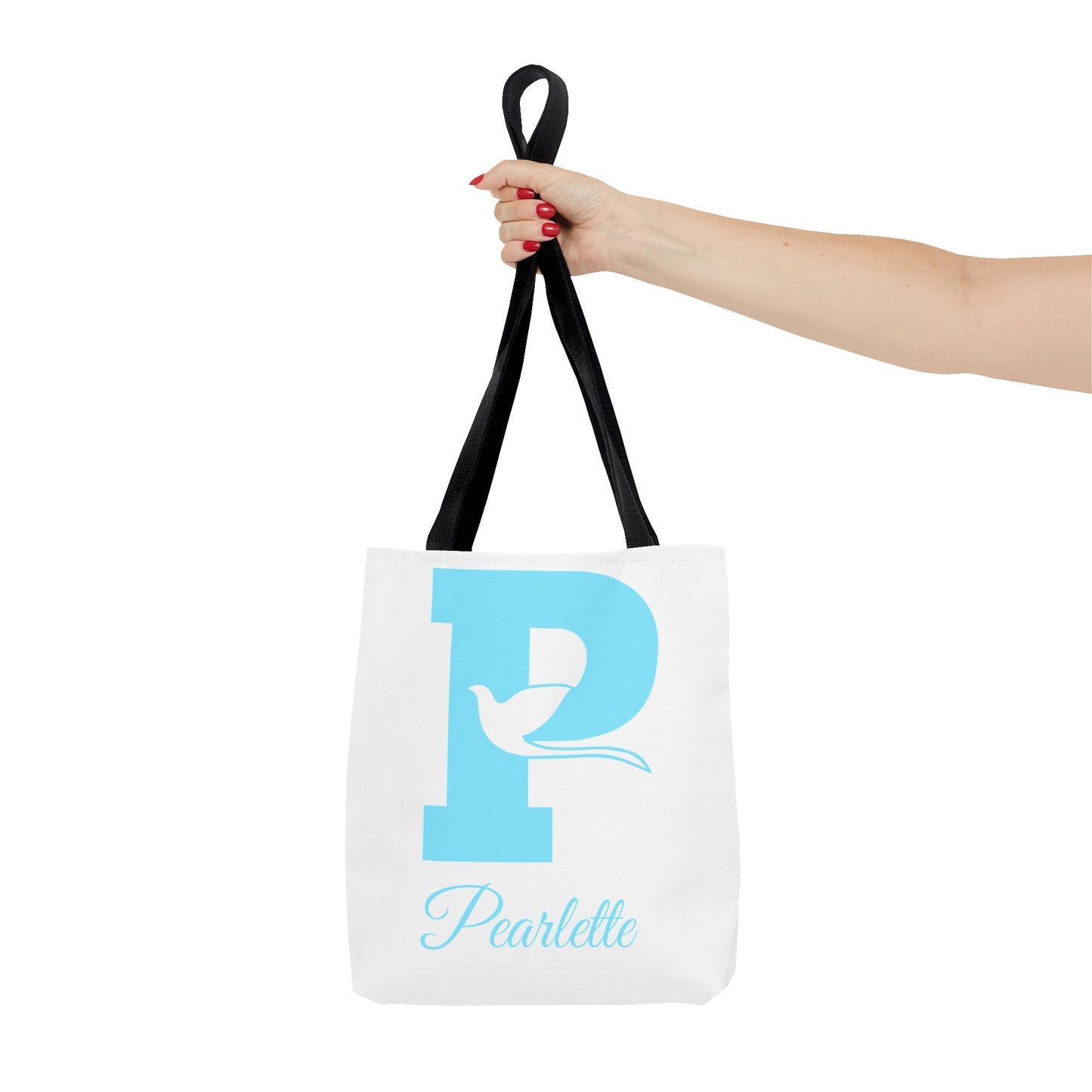 Pearlette | Zeta Phi Beta Pearlette | V3 White Tote Bag