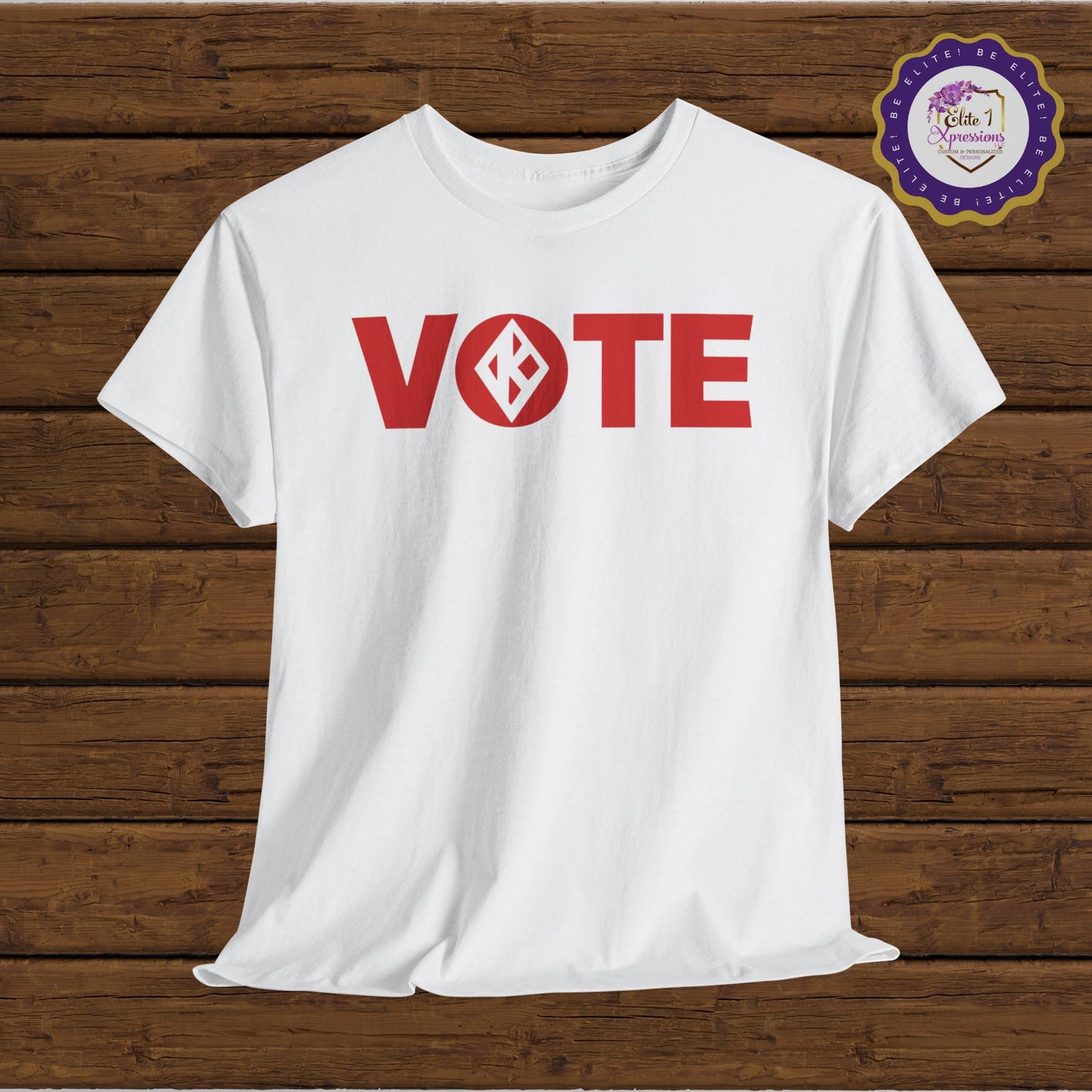 VOTE Kappa v1 Unisex Heavy Cotton Tee