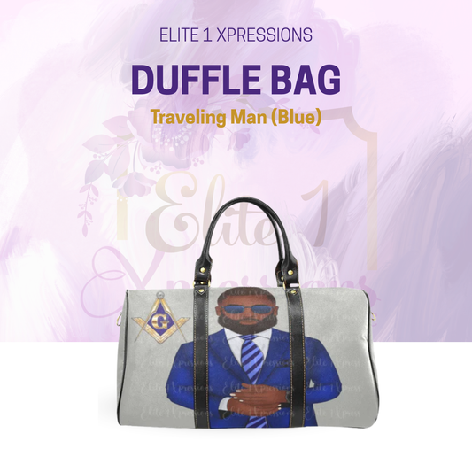 Traveling Man (Blue)