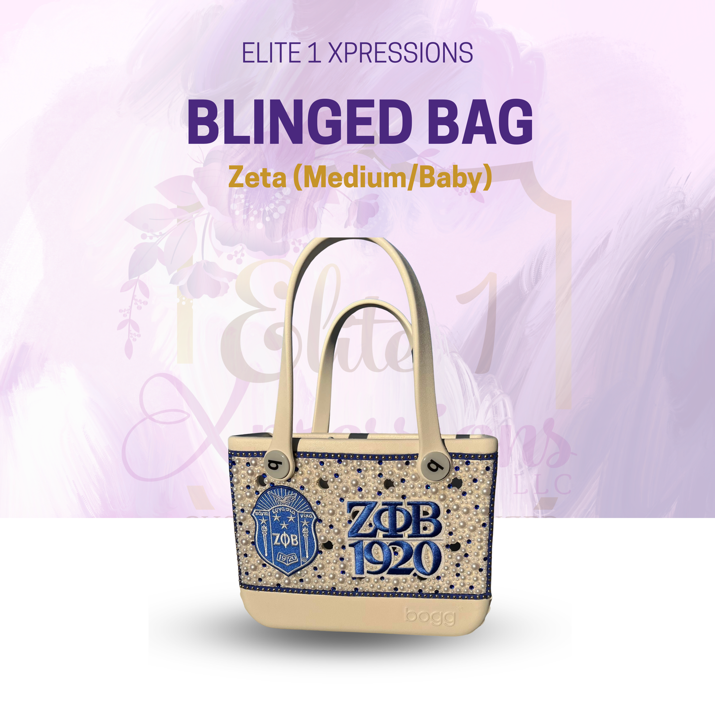 Blinged Bag ~ Zeta (Medium/Baby)
