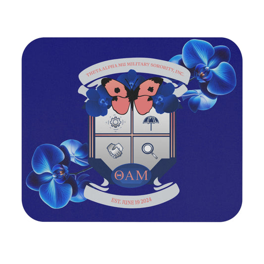 Theta Alpha Mu Mouse Pad (Blue)