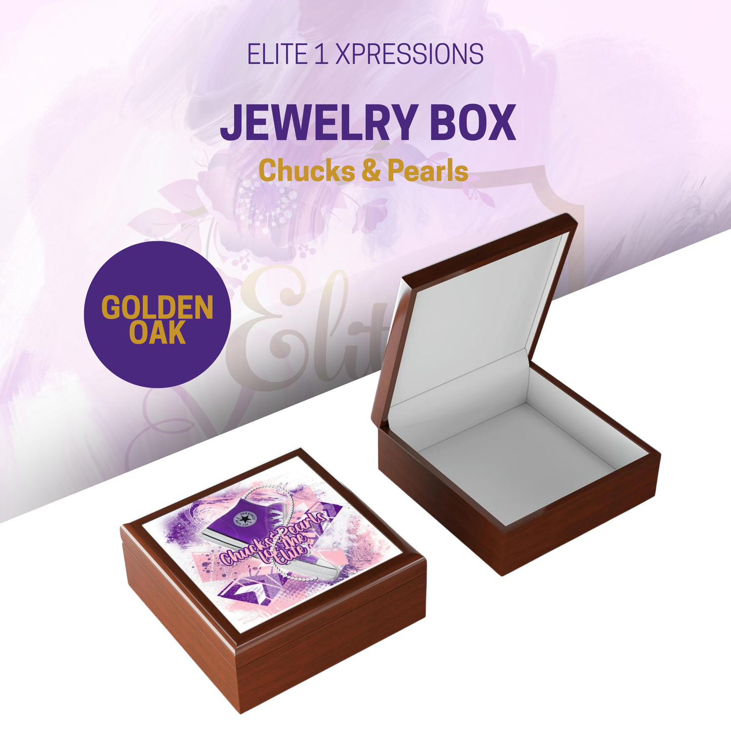 Jewelry Box - Chucks & Pearls