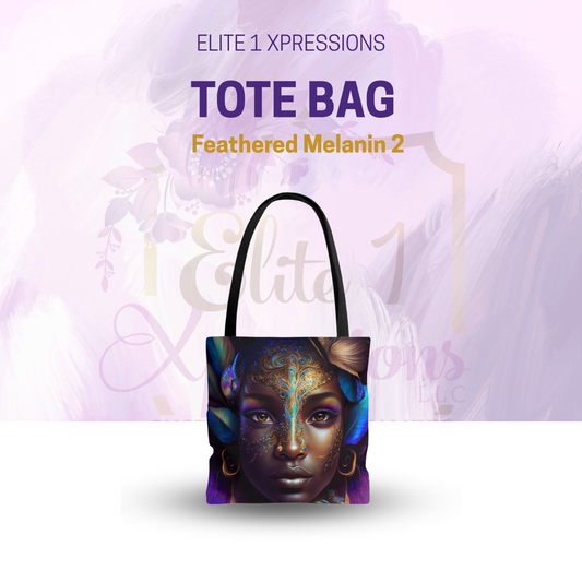 Feathered Melanin 2 Tote Bag